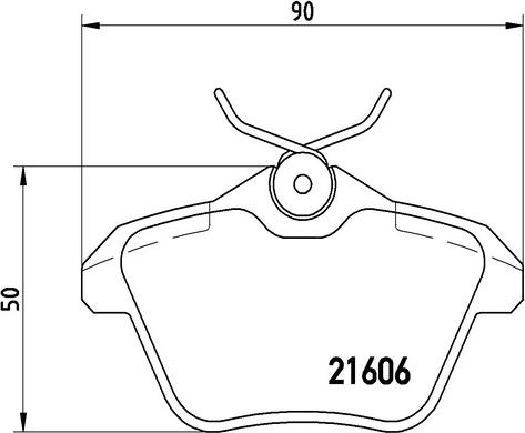 Kaishin FK20283 - Комплект спирачно феродо, дискови спирачки vvparts.bg