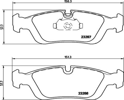 Kaishin FK20231 - Комплект спирачно феродо, дискови спирачки vvparts.bg