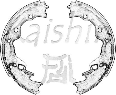 Kaishin K3349 - Комплект спирачна челюст vvparts.bg