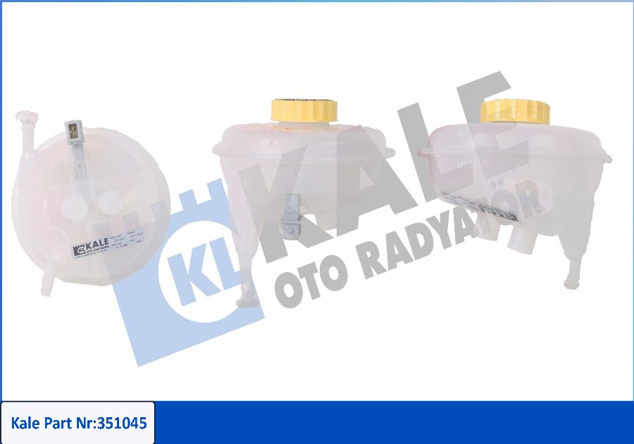 KALE OTO RADYATÖR 351045 - Разширителен съд, хидравлична течност - хидравличен усилвате vvparts.bg