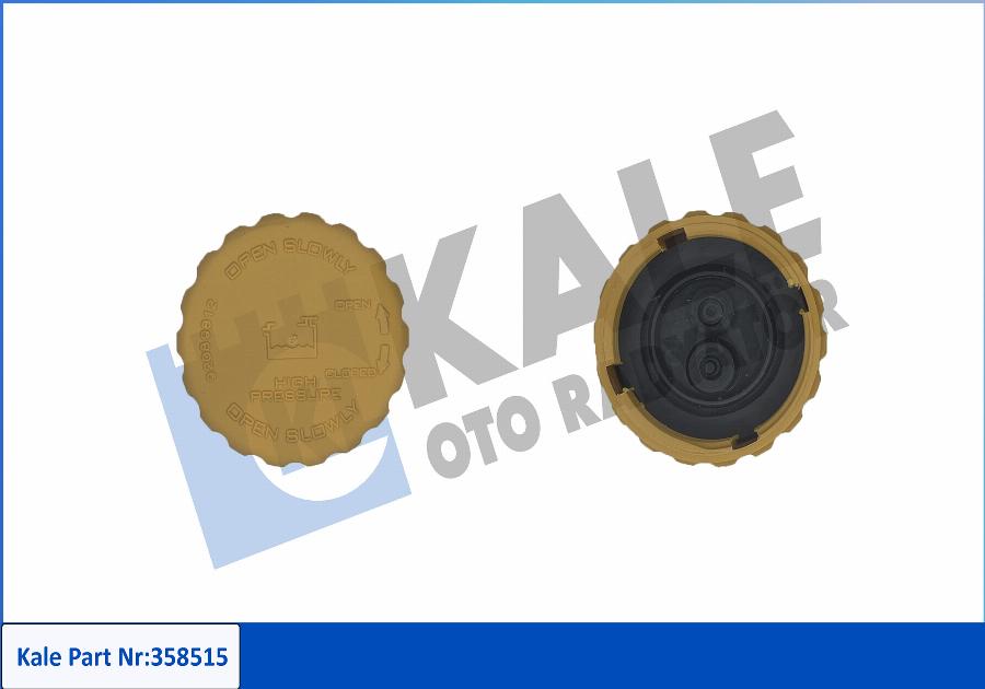 KALE OTO RADYATÖR 358515 - Капачка, резервоар за охладителна течност vvparts.bg