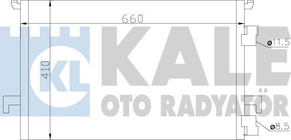 KALE OTO RADYATÖR 388900 - Кондензатор, климатизация vvparts.bg