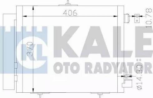 KALE OTO RADYATÖR 377400 - Кондензатор, климатизация vvparts.bg