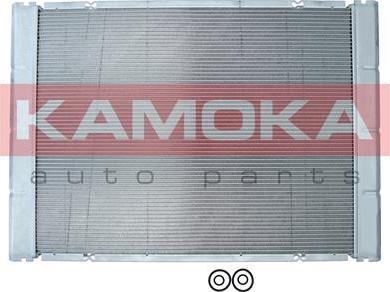 Kamoka 7700022 - Радиатор, охлаждане на двигателя vvparts.bg