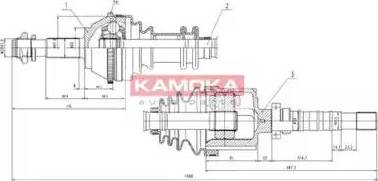 Kamoka CT1138914 - Полуоска vvparts.bg