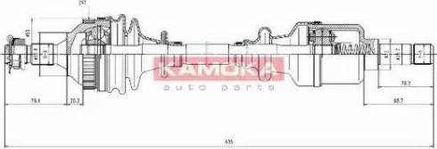 Kamoka CT1138926A - Полуоска vvparts.bg