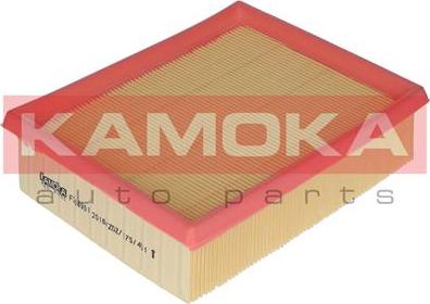 Kamoka F208901 - Въздушен филтър vvparts.bg