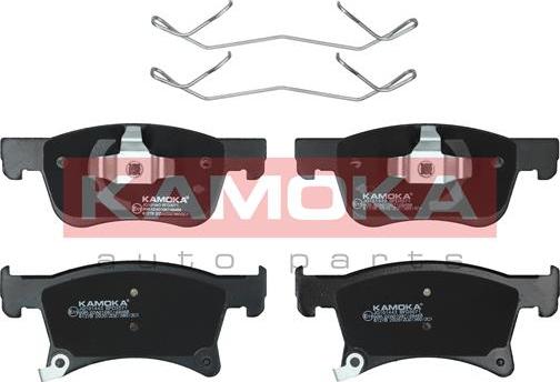 Kamoka JQ101443 - Комплект спирачно феродо, дискови спирачки vvparts.bg