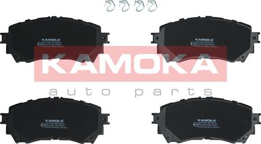 Kamoka JQ101464 - Комплект спирачно феродо, дискови спирачки vvparts.bg
