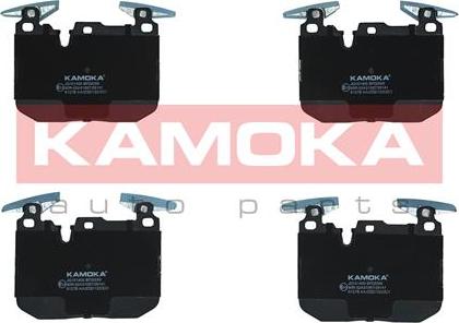 Kamoka JQ101400 - Комплект спирачно феродо, дискови спирачки vvparts.bg