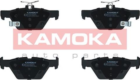 Kamoka JQ101472 - Комплект спирачно феродо, дискови спирачки vvparts.bg