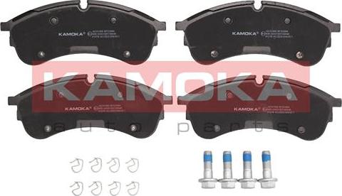 Kamoka JQ101065 - Комплект спирачно феродо, дискови спирачки vvparts.bg