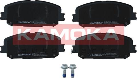 Kamoka JQ101011 - Комплект спирачно феродо, дискови спирачки vvparts.bg