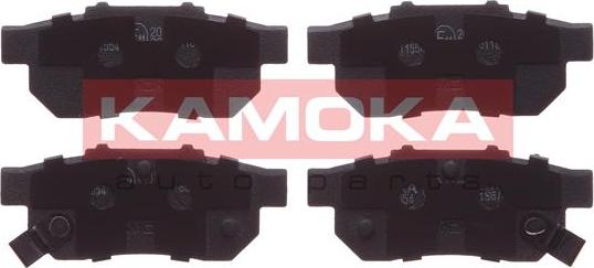 Kamoka JQ101191 - Комплект спирачно феродо, дискови спирачки vvparts.bg