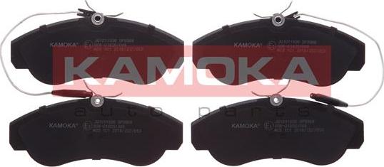 Kamoka JQ1011936 - Комплект спирачно феродо, дискови спирачки vvparts.bg