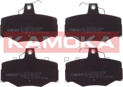 Kamoka JQ1011414 - Комплект спирачно феродо, дискови спирачки vvparts.bg