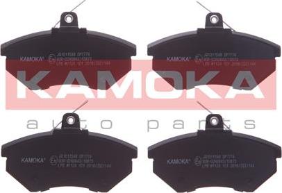 Kamoka JQ1011548 - Комплект спирачно феродо, дискови спирачки vvparts.bg