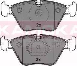 Kamoka JQ1011558 - Комплект спирачно феродо, дискови спирачки vvparts.bg