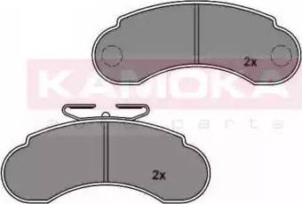 Kamoka JQ1011504 - Комплект спирачно феродо, дискови спирачки vvparts.bg