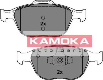 Kamoka JQ101161 - Комплект спирачно феродо, дискови спирачки vvparts.bg