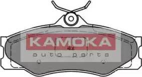Kamoka JQ1011034 - Комплект спирачно феродо, дискови спирачки vvparts.bg