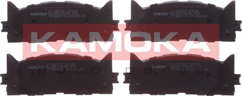 Kamoka JQ101107 - Комплект спирачно феродо, дискови спирачки vvparts.bg