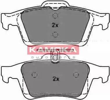 Kamoka JQ101135 - Комплект спирачно феродо, дискови спирачки vvparts.bg