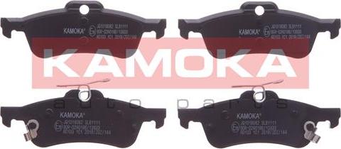 Kamoka JQ1018082 - Комплект спирачно феродо, дискови спирачки vvparts.bg