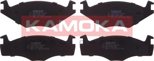 Kamoka JQ101838 - Комплект спирачно феродо, дискови спирачки vvparts.bg
