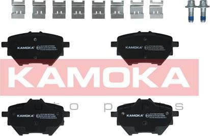 Kamoka JQ101390 - Комплект спирачно феродо, дискови спирачки vvparts.bg