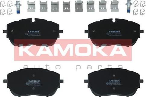 Kamoka JQ101393 - Комплект спирачно феродо, дискови спирачки vvparts.bg