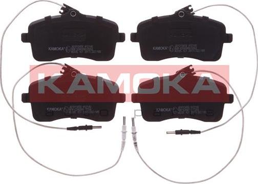 Kamoka JQ1013450 - Комплект спирачно феродо, дискови спирачки vvparts.bg