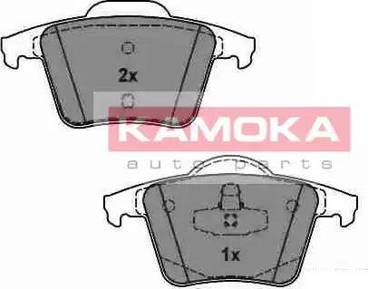 Kamoka JQ1013564 - Комплект спирачно феродо, дискови спирачки vvparts.bg