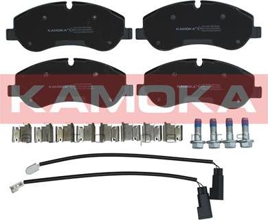 Kamoka JQ101361 - Комплект спирачно феродо, дискови спирачки vvparts.bg