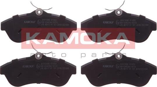 Kamoka JQ1013086 - Комплект спирачно феродо, дискови спирачки vvparts.bg