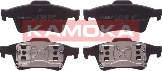 Kamoka JQ1013080 - Комплект спирачно феродо, дискови спирачки vvparts.bg