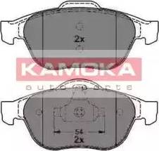 Kamoka JQ1013082 - Комплект спирачно феродо, дискови спирачки vvparts.bg