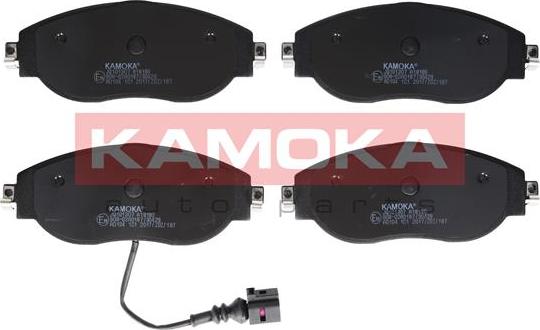 Kamoka JQ101307 - Комплект спирачно феродо, дискови спирачки vvparts.bg
