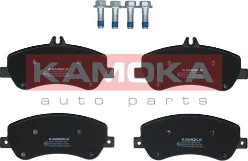 Kamoka JQ101385 - Комплект спирачно феродо, дискови спирачки vvparts.bg