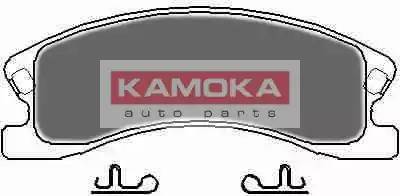 Kamoka JQ1013318 - Комплект спирачно феродо, дискови спирачки vvparts.bg