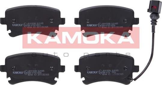 Kamoka JQ1013288 - Комплект спирачно феродо, дискови спирачки vvparts.bg
