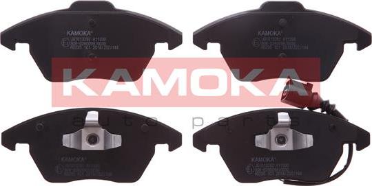 Kamoka JQ1013282 - Комплект спирачно феродо, дискови спирачки vvparts.bg