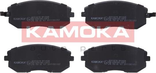 Kamoka JQ1013278 - Комплект спирачно феродо, дискови спирачки vvparts.bg