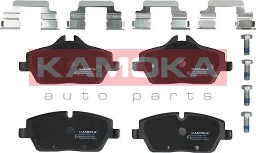 Kamoka JQ101379 - Комплект спирачно феродо, дискови спирачки vvparts.bg