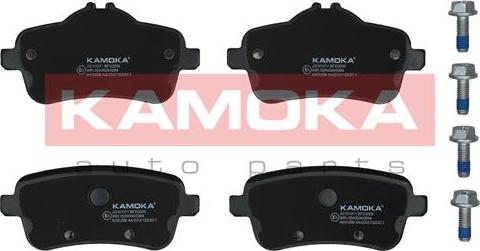 Kamoka JQ101371 - Комплект спирачно феродо, дискови спирачки vvparts.bg