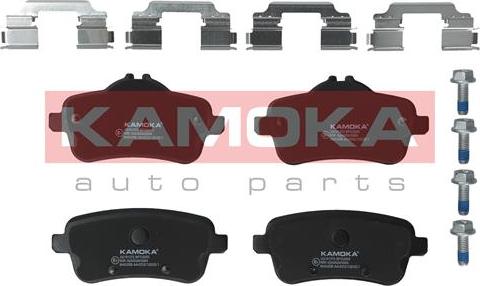 Kamoka JQ101372 - Комплект спирачно феродо, дискови спирачки vvparts.bg