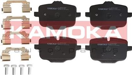 Kamoka JQ101240 - Комплект спирачно феродо, дискови спирачки vvparts.bg