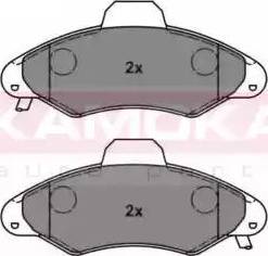 Kamoka JQ1012552 - Комплект спирачно феродо, дискови спирачки vvparts.bg