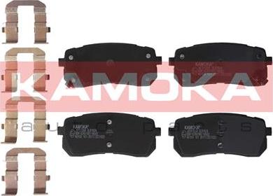Kamoka JQ101264 - Комплект спирачно феродо, дискови спирачки vvparts.bg