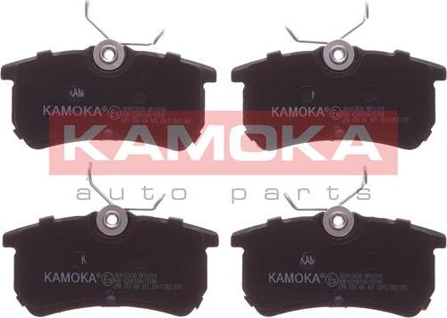 Kamoka JQ1012638 - Комплект спирачно феродо, дискови спирачки vvparts.bg